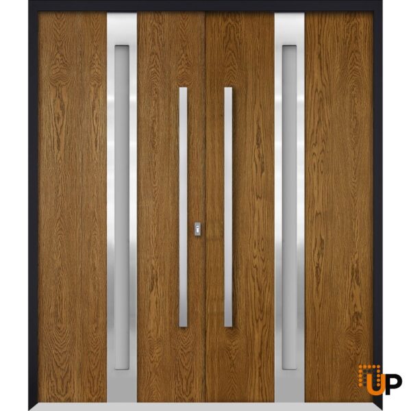 Deux 1744 VDOM® Exterior aluminum double door