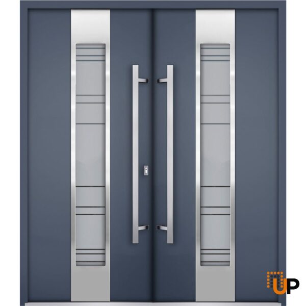Deux 0757 VDOM® Exterior aluminum double door