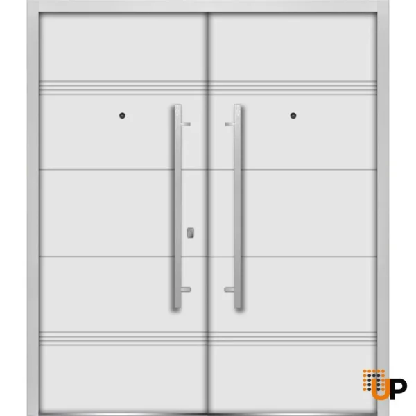 Deux 1705 VDOM® Exterior aluminum double door